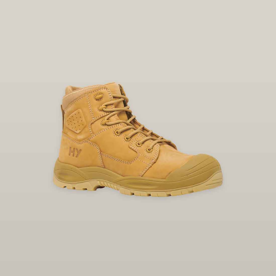 Hard Yakka Legend Safety Boots in Light Tan | Tan Safety Boots for Men & Women