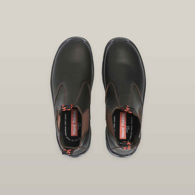 Hard Yakka Banjo Men's Dealer Boots in Brown | Men's Brown Steel Toe Safety Boots