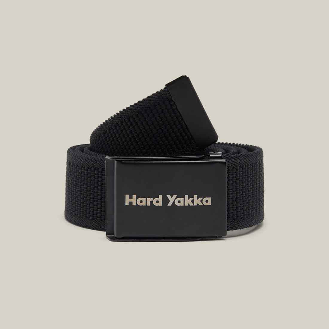 Hard Yakka Stretch Webbing Belt in Black | Belts for Men & Women