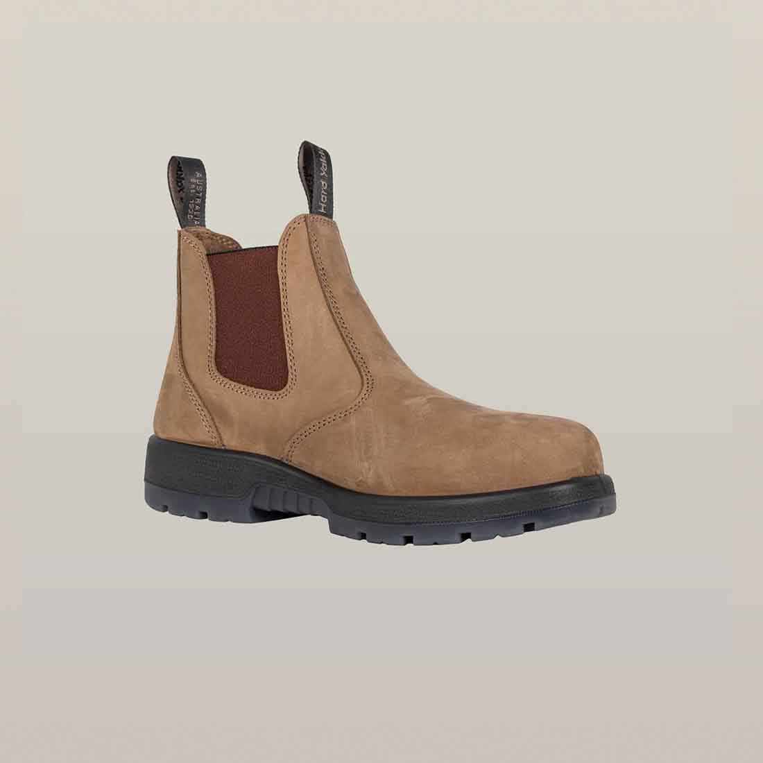 Hard Yakka Outback Steel Toe Light Brown Safety Dealer Boots
