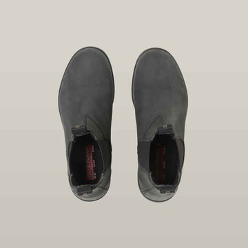 Hard Yakka Brunswick Dealer Boots in Charcoal Nubuck | Men&