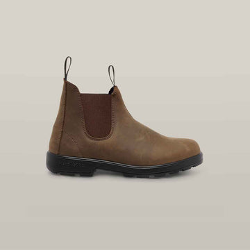 Hard Yakka Brunswick Dealer Boots in Saddle Brown | Men&