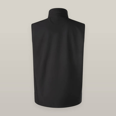 Hard Yakka Men's Softshell Vest in Black