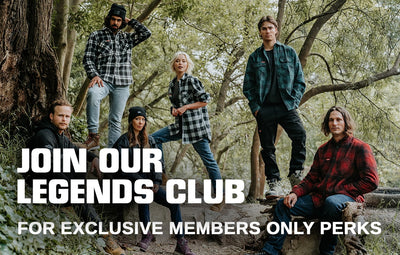 JOIN OUR LEGENDS CLUB. FOR EXCLUSIVE MEMBERS ONLY PERKS