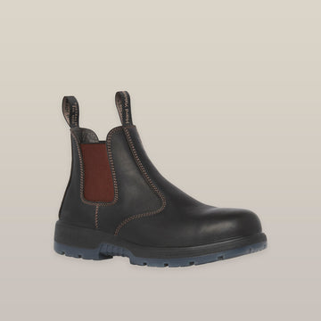 Unisex Hard Yakka Brown Outback Steel Toe Safety Dealer Boots